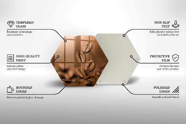 Chopping board Coffee beans