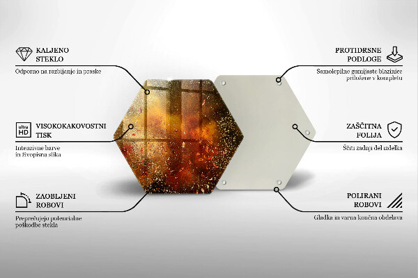 Chopping board Colorful spices