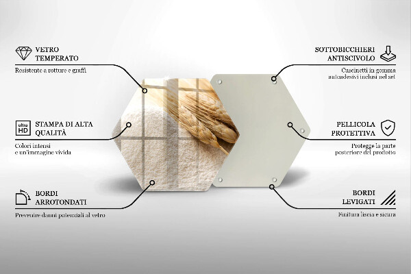 Chopping board Flour and cereals