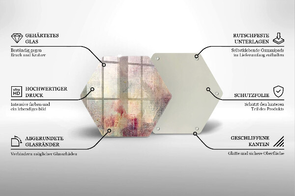 Glass chopping board Background of paint texture