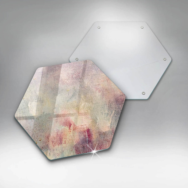 Glass chopping board Background of paint texture