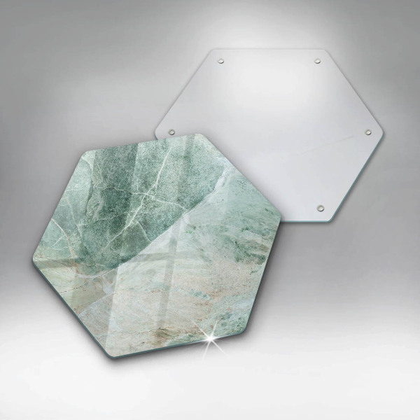 Chopping board glass Stone structure