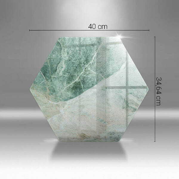 Chopping board glass Stone structure