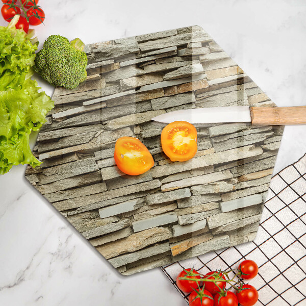 Chopping board Decorative stones