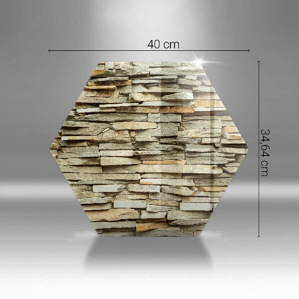 Chopping board Decorative stones