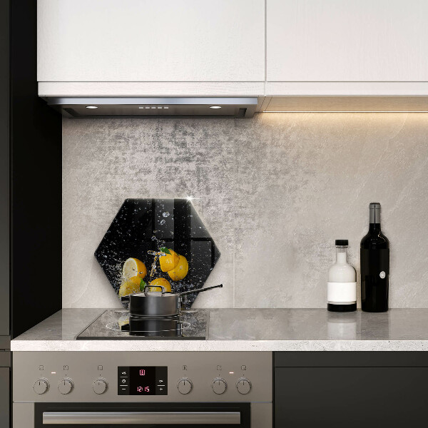 Chopping board Juicy lemon fruit