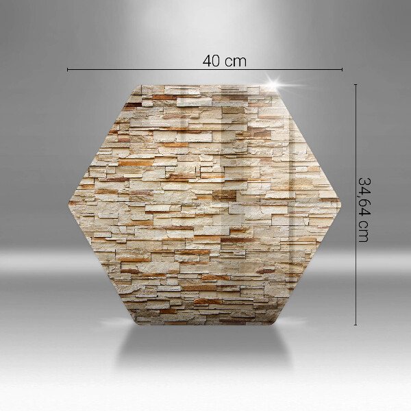Chopping board Decorative texture stones