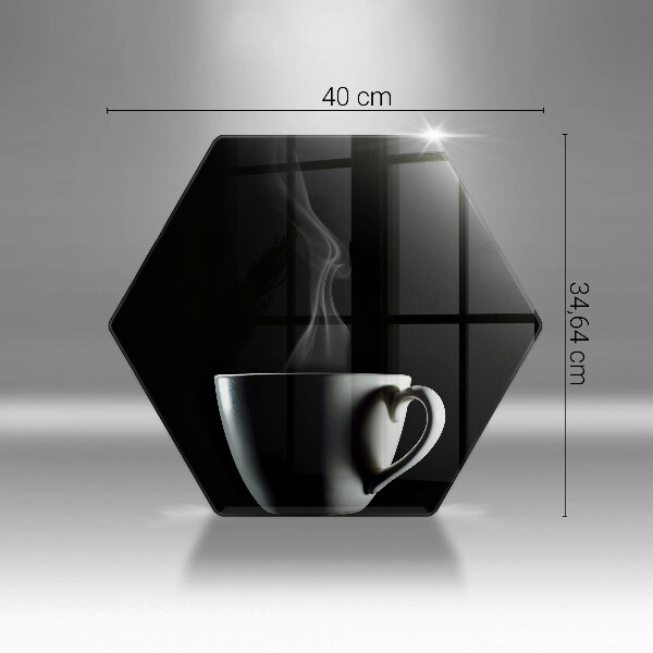 Chopping board A cup of tea