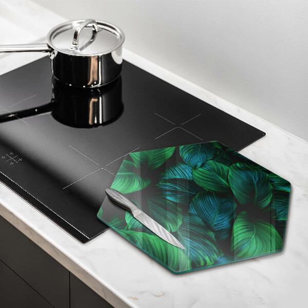 Chopping board Jungle leaves