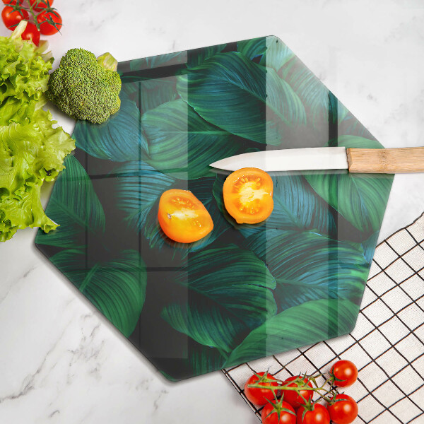 Chopping board Jungle leaves