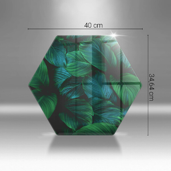 Chopping board Jungle leaves