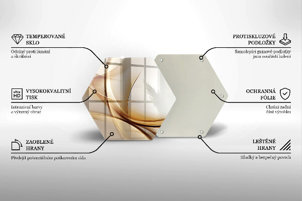 Chopping board Abstraction shapes