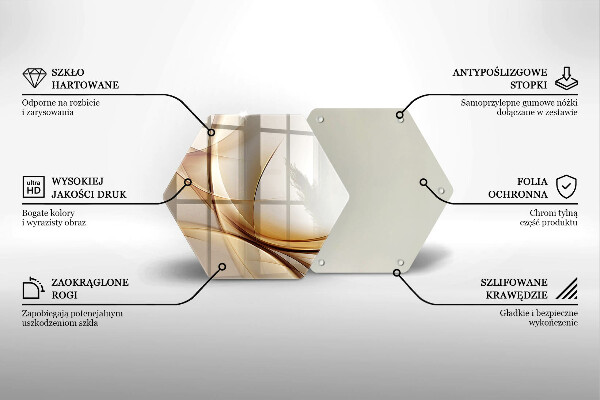 Chopping board Abstraction shapes