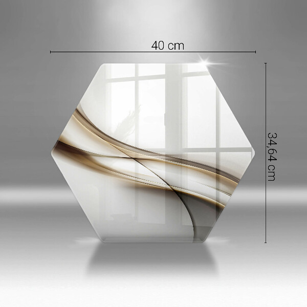 Chopping board Mild abstraction lines