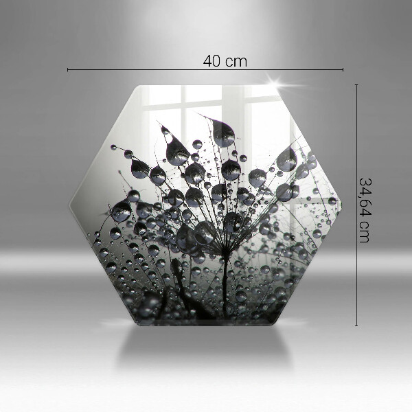 Chopping board Dandelions and dew