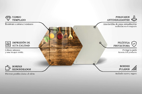 Chopping board Wooden spices