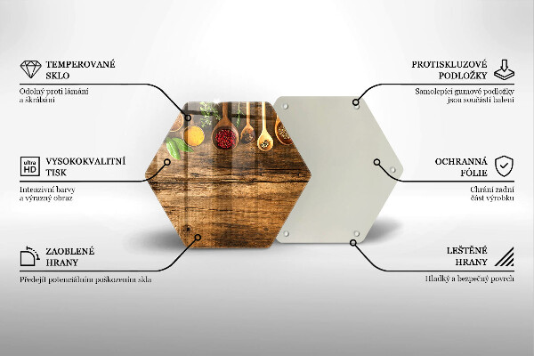 Chopping board Wooden spices