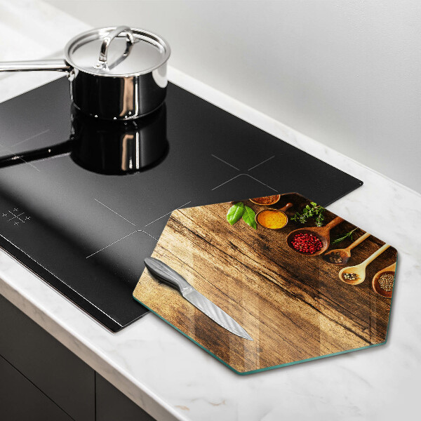 Chopping board Wooden spices