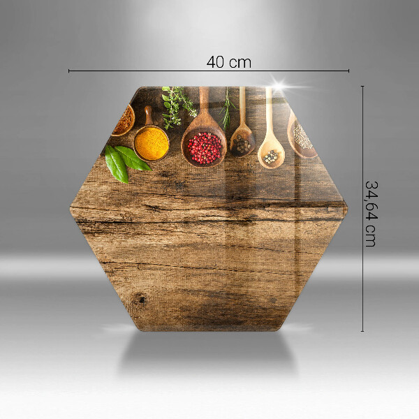 Chopping board Wooden spices