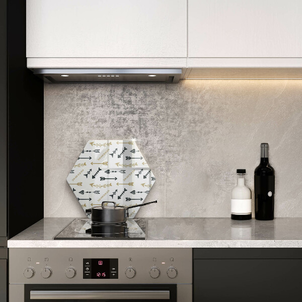 Chopping board Boho arrow pattern