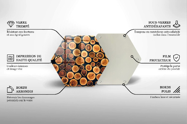 Chopping board Wooden stumps of trees