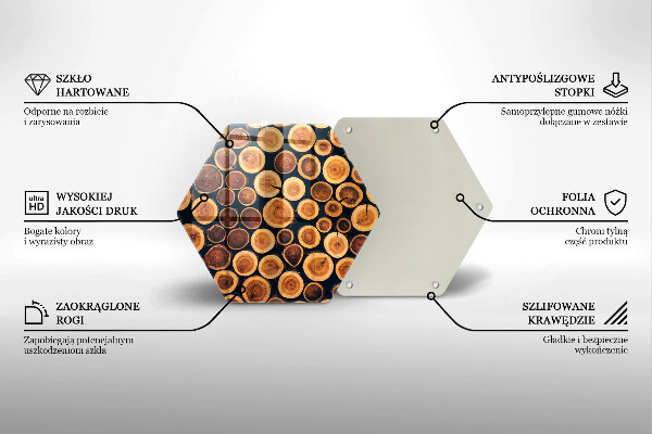 Chopping board Wooden stumps of trees