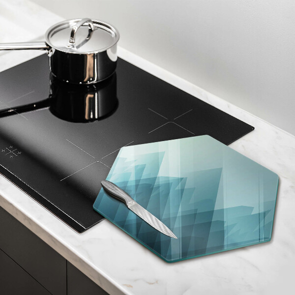 Chopping board Abstract mountains