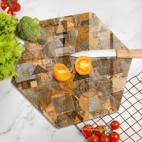 Chopping board Geometric figure pattern