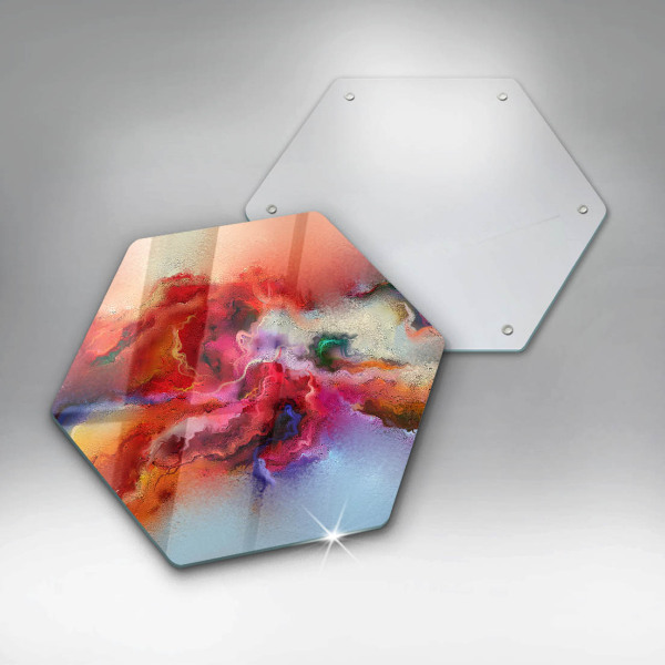 Glass chopping board Smoke abstraction