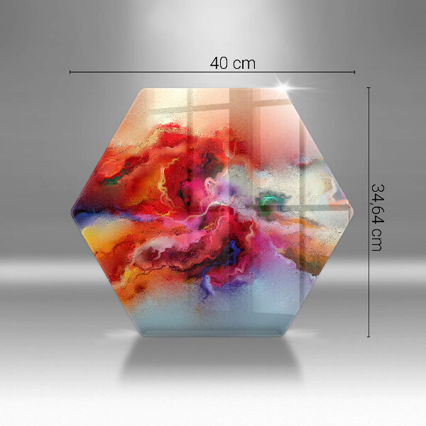 Glass chopping board Smoke abstraction