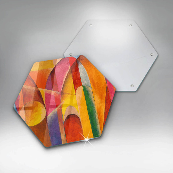 Chopping board Colorful abstraction