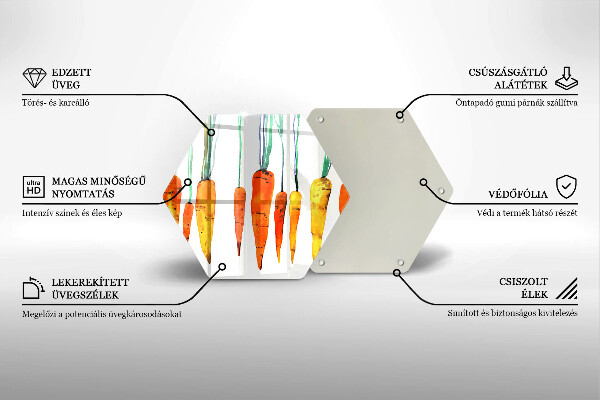 Chopping board Carrot illustration
