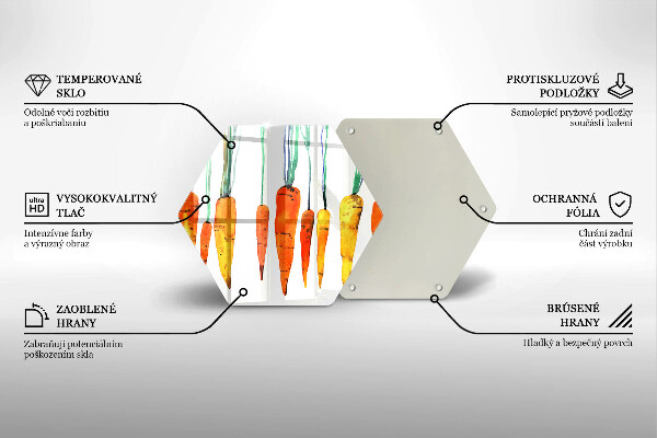 Chopping board Carrot illustration