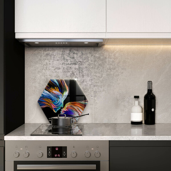 Chopping board Abstraction kiss