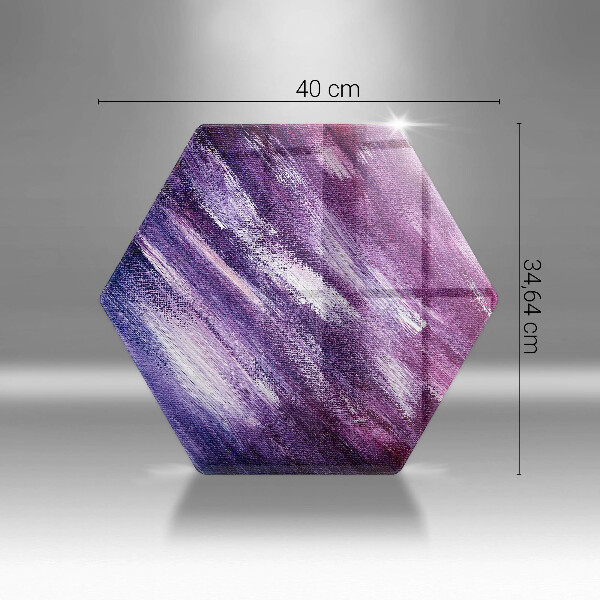 Glass worktop saver Paint abstraction