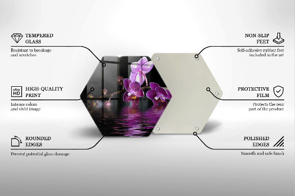 Chopping board Orchid Water Zen