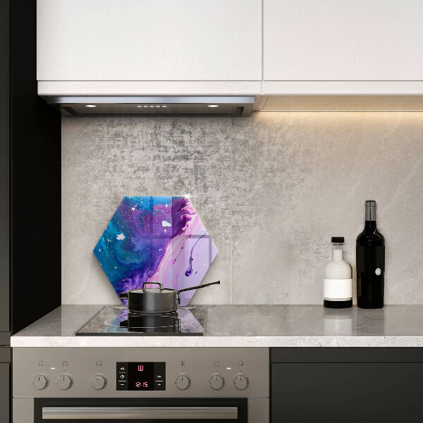 Glass worktop saver Abstraction ink