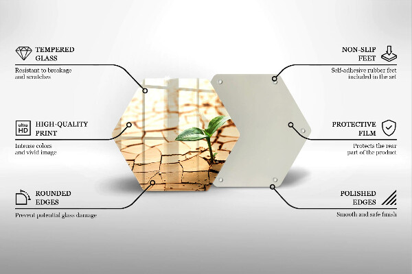 Chopping board Lonely plant