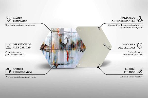 Chopping board Paints abstraction