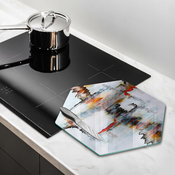 Chopping board Paints abstraction