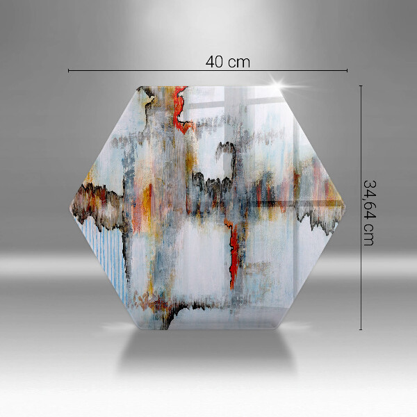 Chopping board Paints abstraction