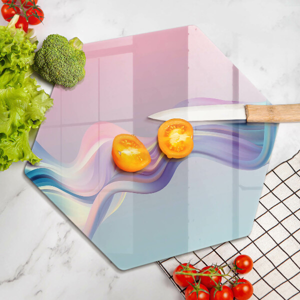 Chopping board Pastel abstraction