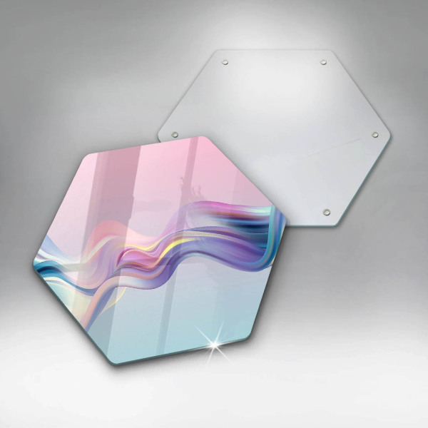 Chopping board Pastel abstraction