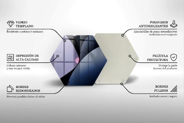 Chopping board Abstraction shapes
