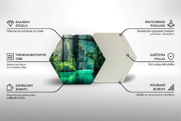 Chopping board Laguna landscape