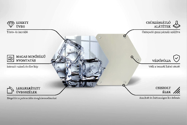 Chopping board Ice cubes