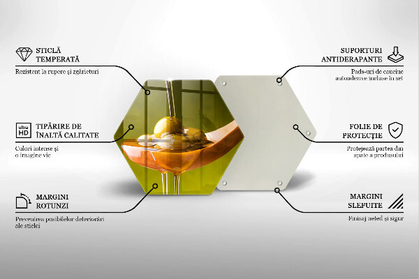 Chopping board Oliwa and olives