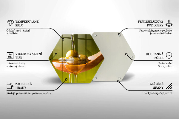 Chopping board Oliwa and olives