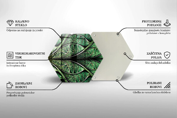 Chopping board Vein leaf structure