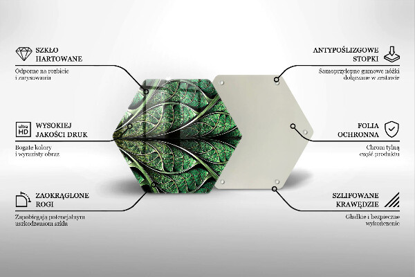 Chopping board Vein leaf structure